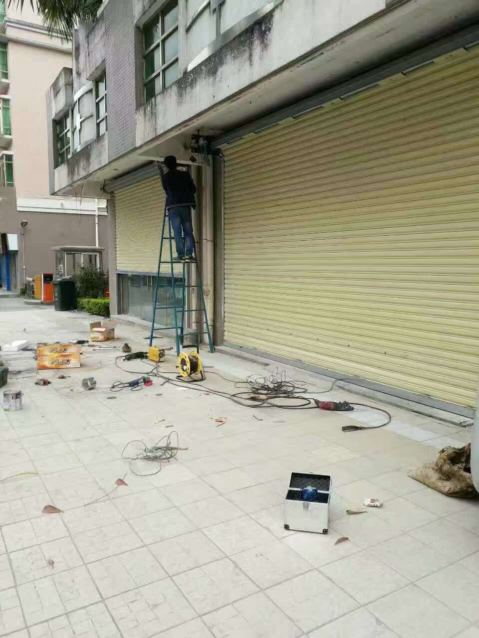 东莞东城温塘电动卷闸...